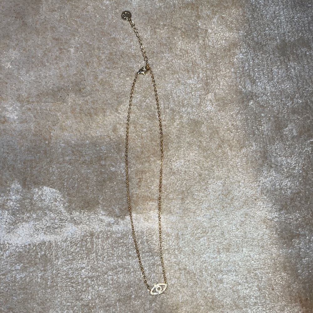 gold Eye necklace
